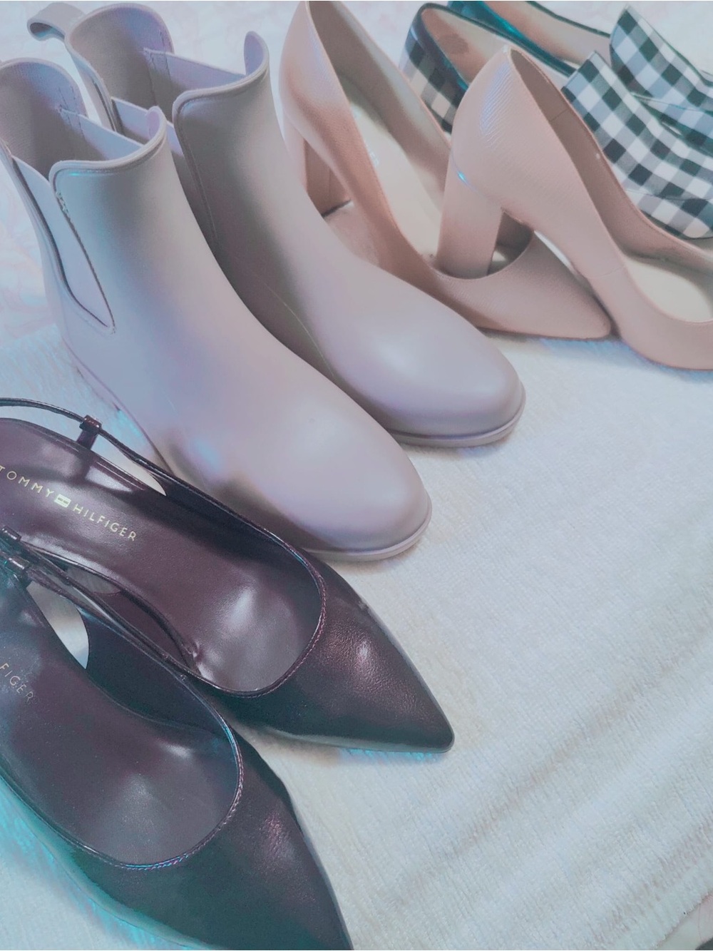 Four pairs of gently used shoes size 8